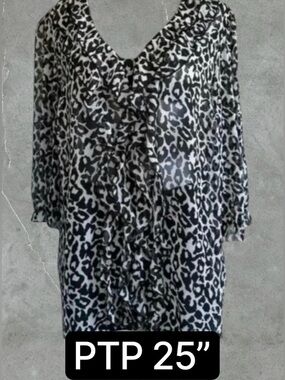 ✅Plus Size Pullover Ruffles Blouse